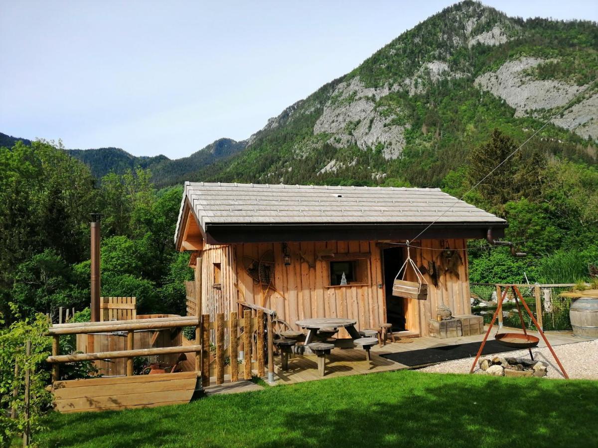 Chalet Trappeur Le Biot Esterno foto