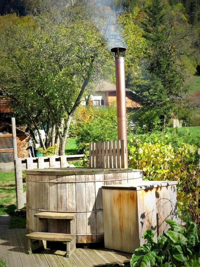 Chalet Trappeur Le Biot Esterno foto